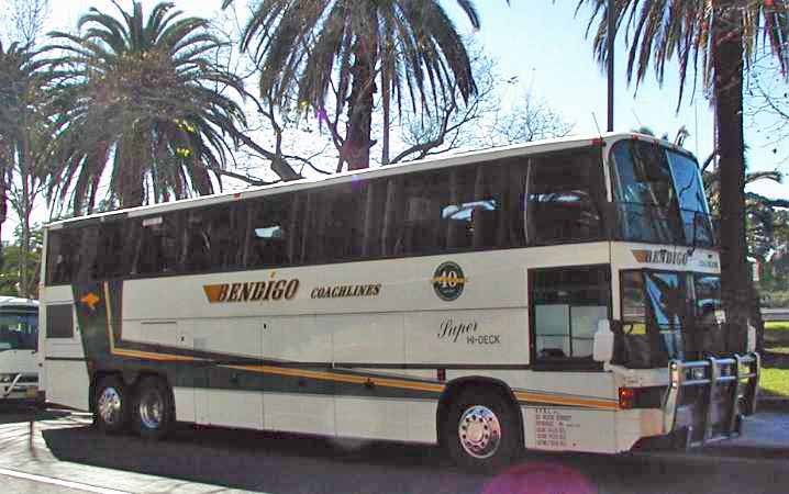 Bendigo Coachlines Scania K112TR PMCSA Apollo Hi-Deck